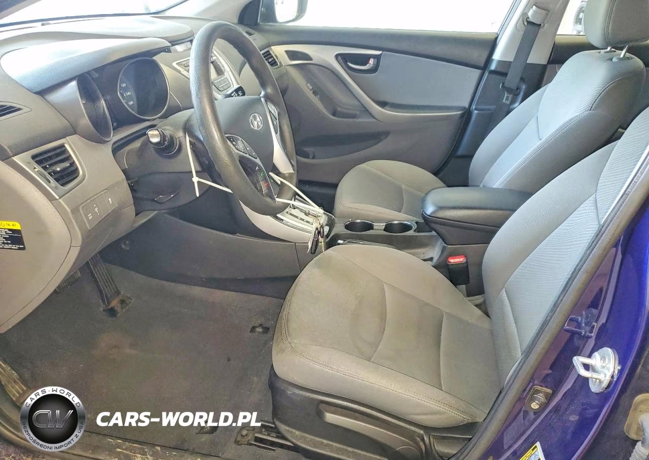 2012 Hyundai Elantra Gls VIN:5NPDH4AE9CH069255 - 7