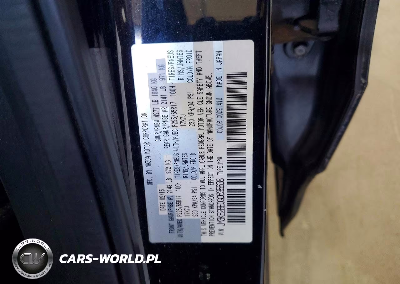 2016 Mazda Cx-5 Sport VIN:JM3KE2BE0G0635638 - 14