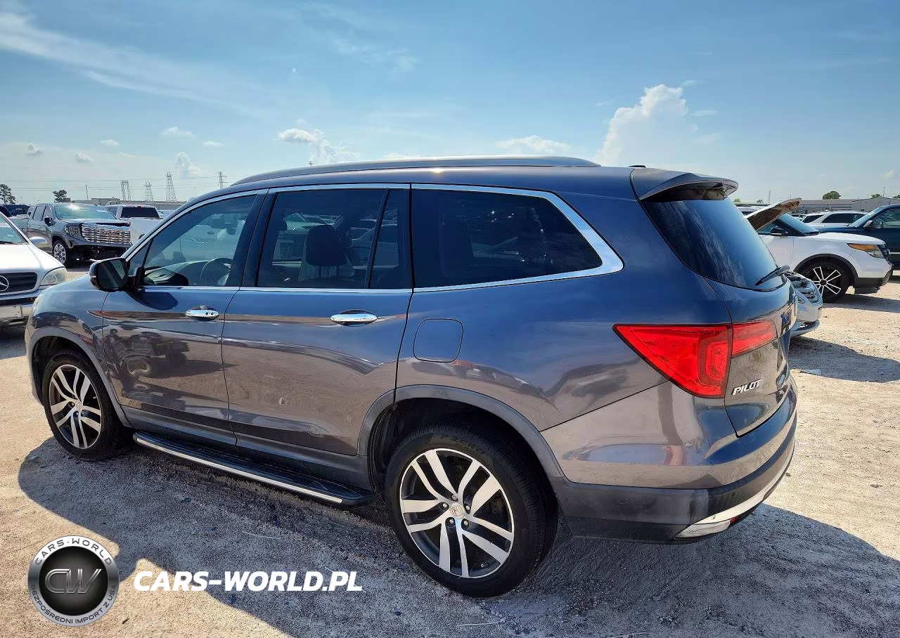 2017 Honda Pilot Touring VIN:5FNYF6H92HB041170 - 2