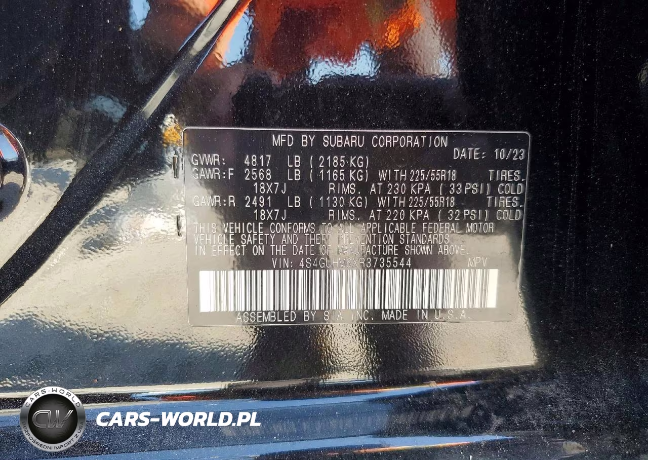 2024 Subaru Crosstrek Limited VIN:4S4GUHM6XR3735544 - 13