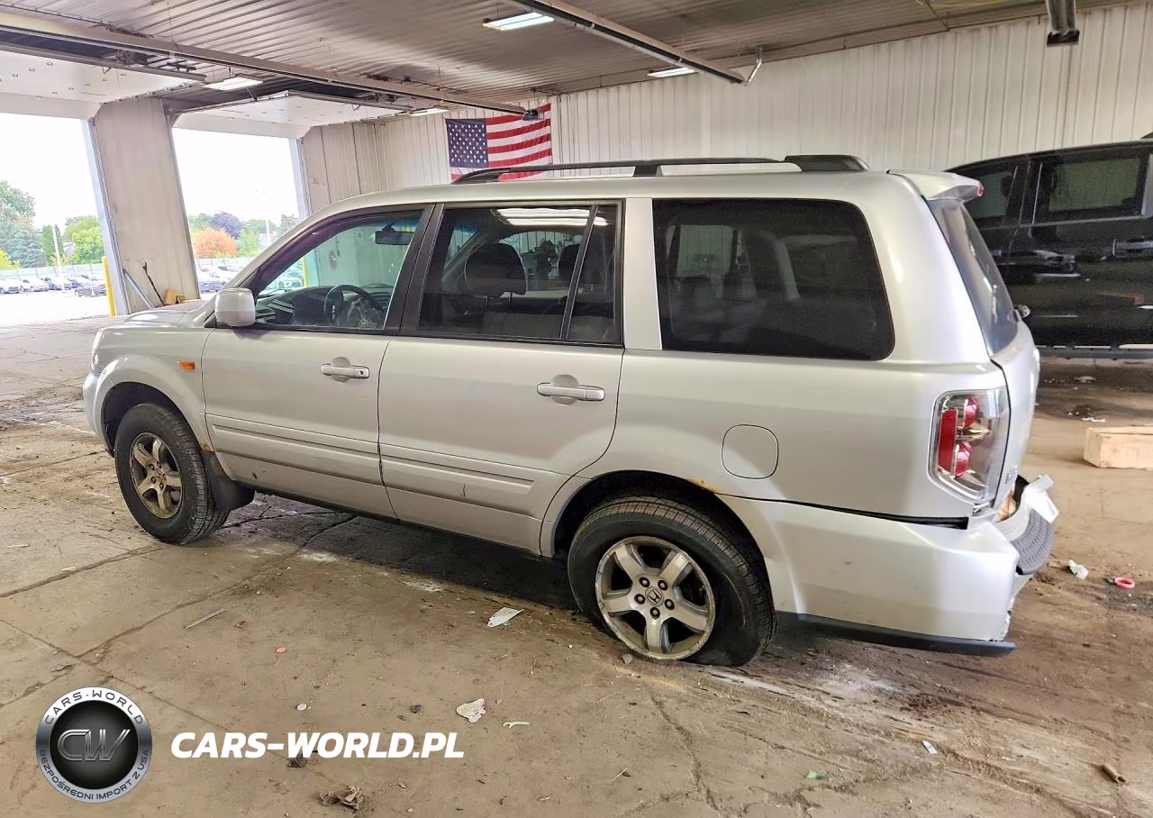 2007 Honda Pilot Exl VIN:5FNYF18547B006824 - 2