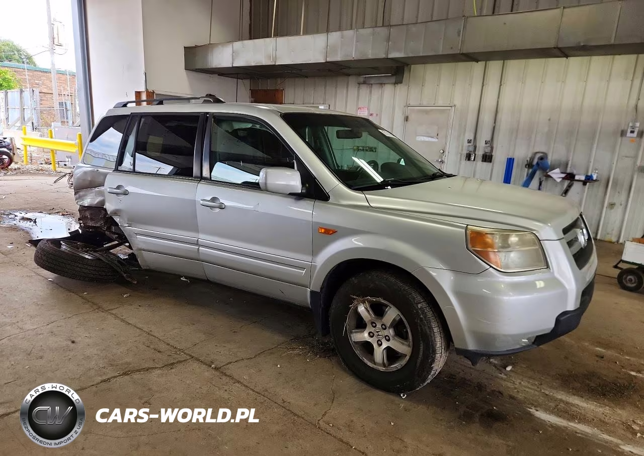 2007 Honda Pilot Exl VIN:5FNYF18547B006824 - 4