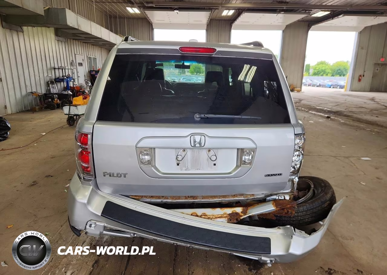 2007 Honda Pilot Exl VIN:5FNYF18547B006824 - 6