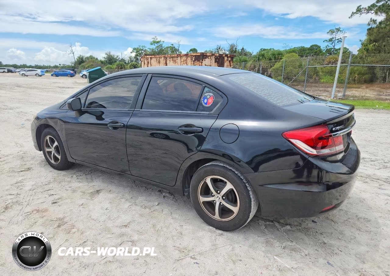2015 Honda Civic Se VIN:19XFB2F70FE082672 - 2