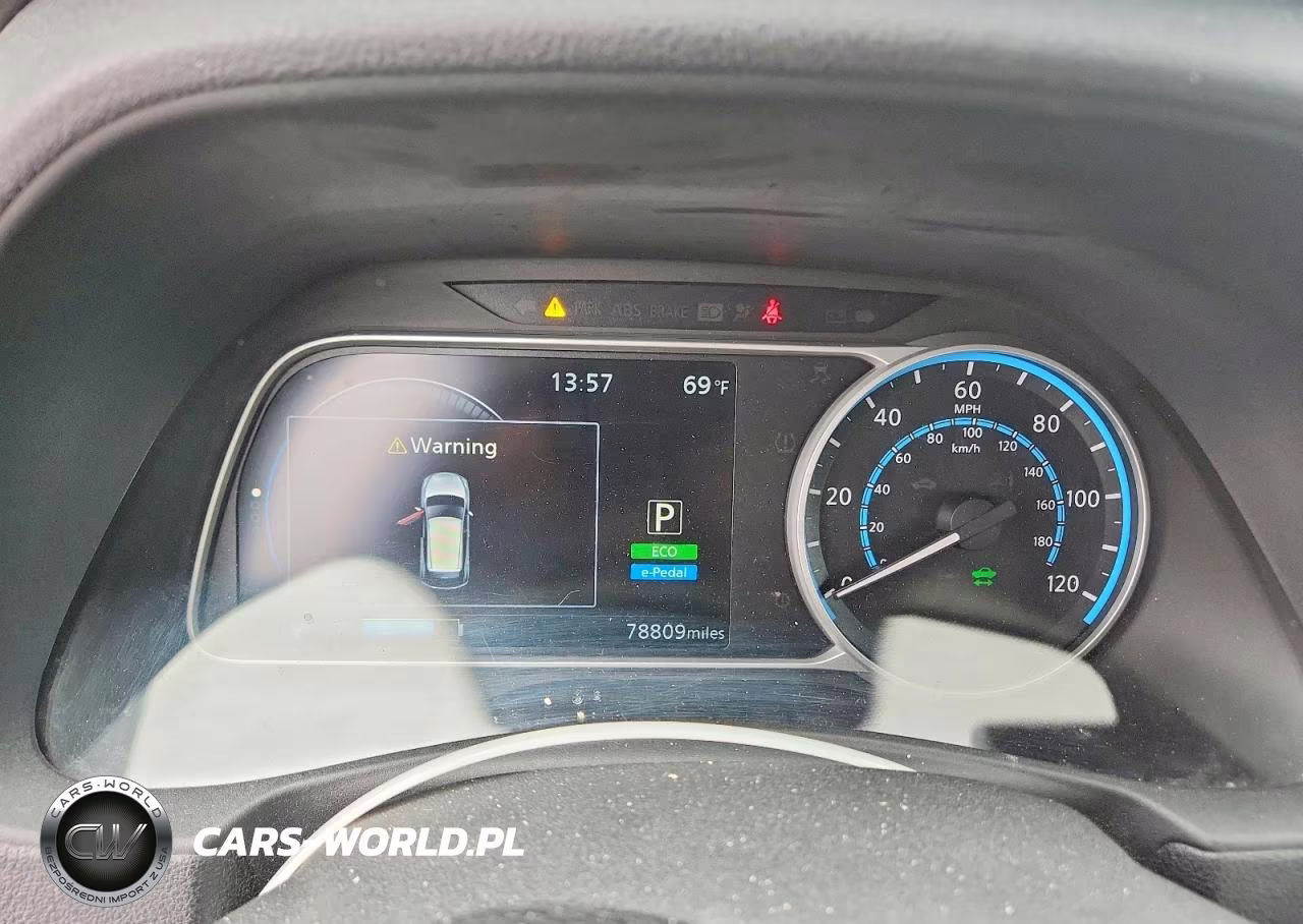 2018 Nissan Leaf Sl VIN:1N4AZ1CP1JC304355 - 9