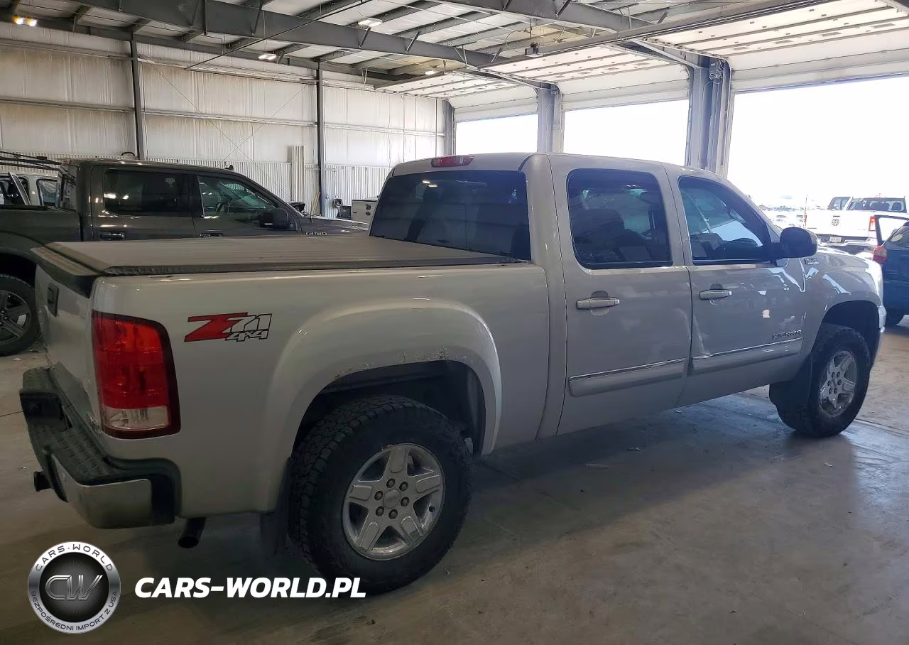 2010 GMC Sierra K1500 Sle VIN:3GTRKVE39AG232997 - 3