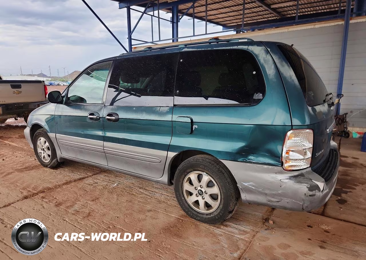 2004 Kia Sedona Lx VIN:KNDUP131546595390 - 2