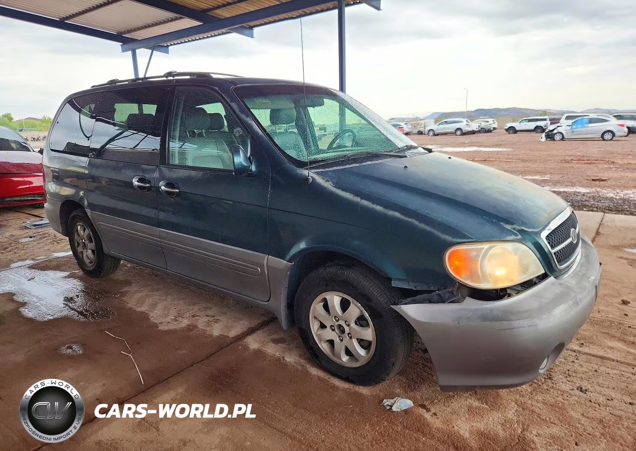 2004 Kia Sedona Lx VIN:KNDUP131546595390 - 4