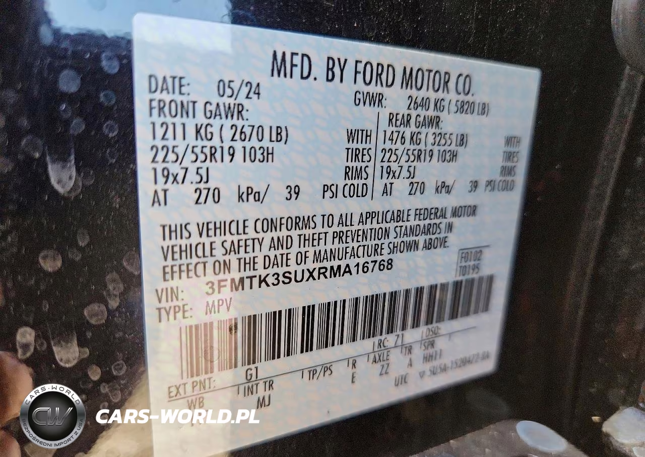 2024 Ford Mustang Mach-E Premium VIN:3FMTK3SUXRMA16768 - 13