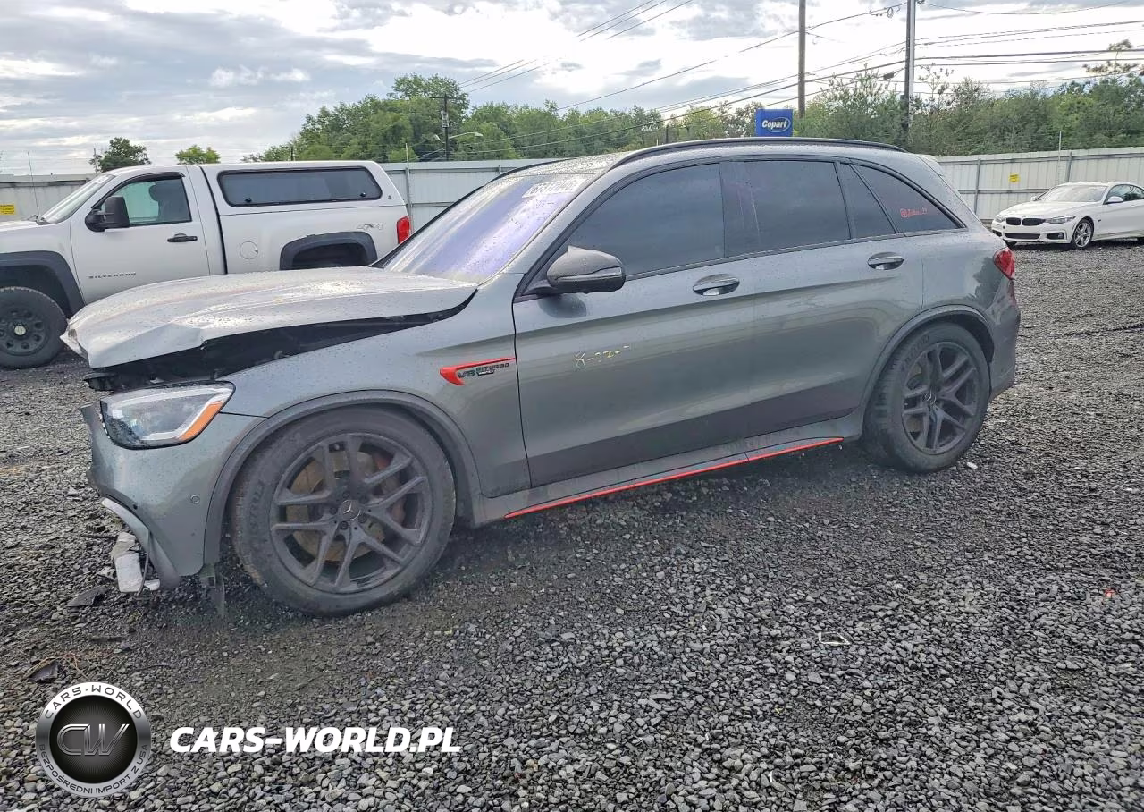 2021 Mercedes-Benz Glc 63 4Matic Amg VIN:W1N0G8JB6MF877100 - 1