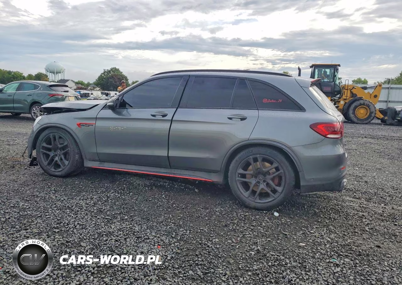 2021 Mercedes-Benz Glc 63 4Matic Amg VIN:W1N0G8JB6MF877100 - 2
