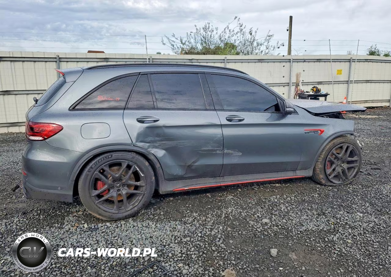 2021 Mercedes-Benz Glc 63 4Matic Amg VIN:W1N0G8JB6MF877100 - 3
