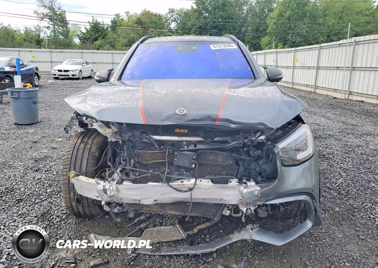 2021 Mercedes-Benz Glc 63 4Matic Amg VIN:W1N0G8JB6MF877100 - 5