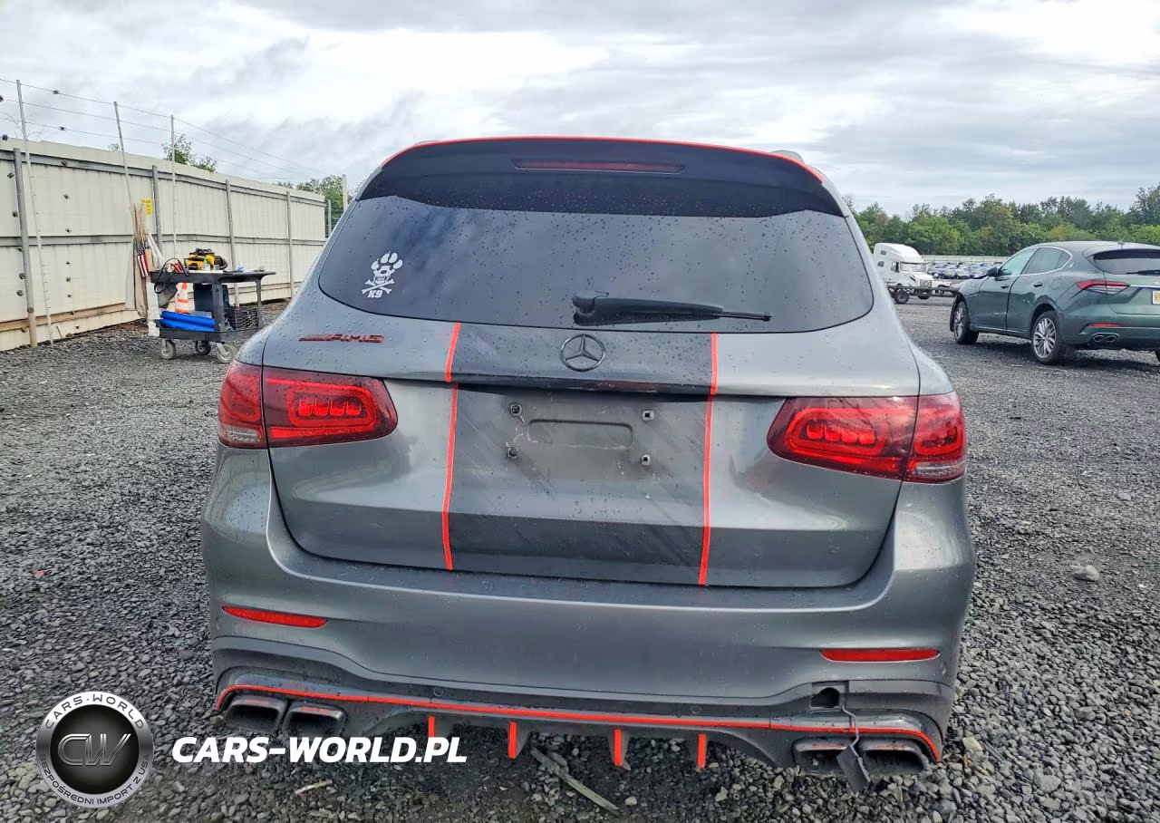 2021 Mercedes-Benz Glc 63 4Matic Amg VIN:W1N0G8JB6MF877100 - 6