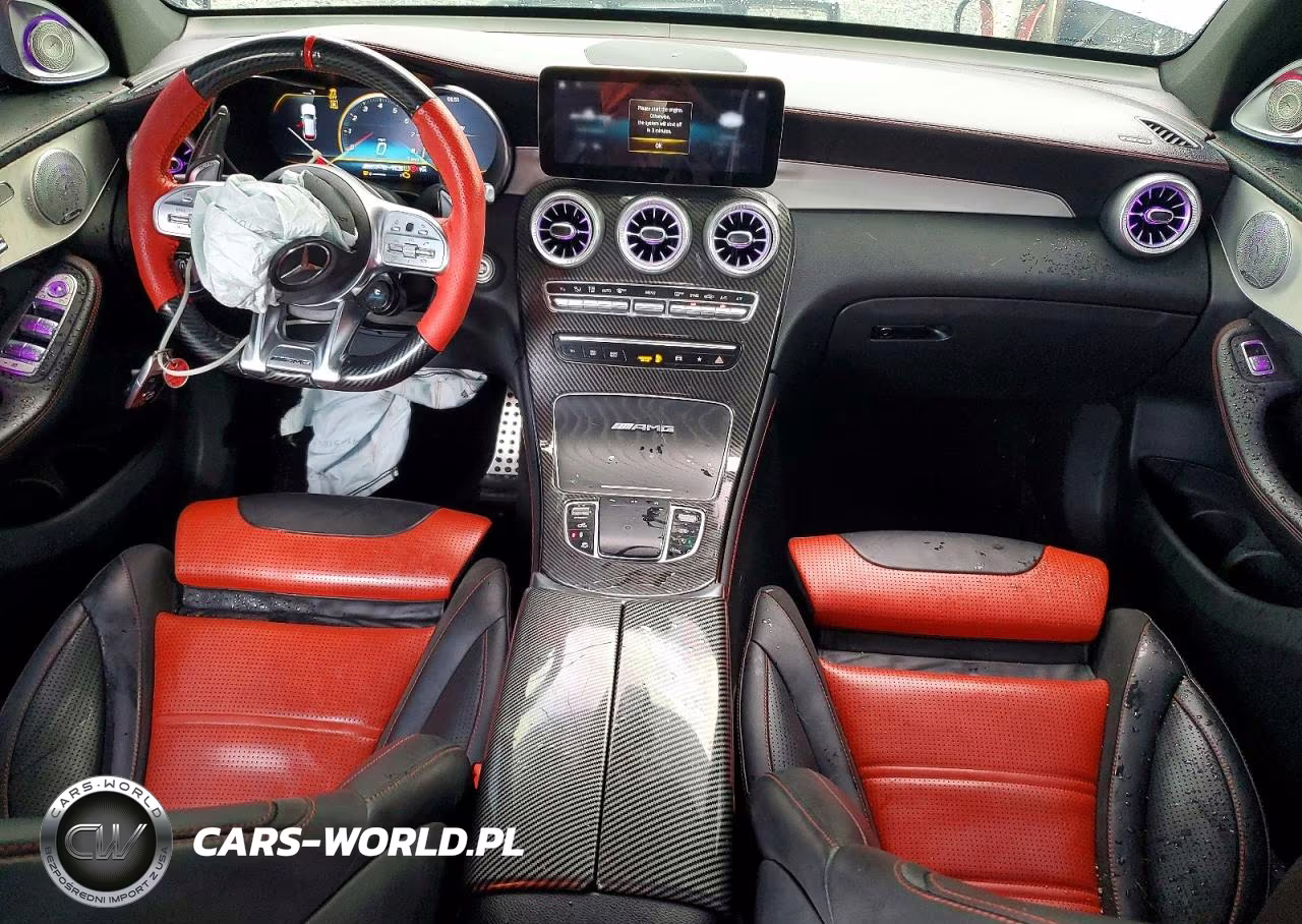 2021 Mercedes-Benz Glc 63 4Matic Amg VIN:W1N0G8JB6MF877100 - 8