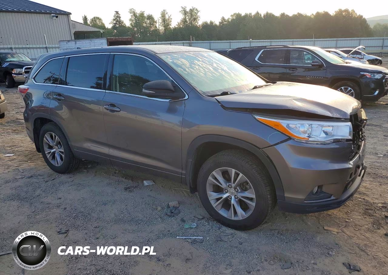 2014 Toyota Highlander Le Plus VIN:5TDBKRFH6ES024750 - 4