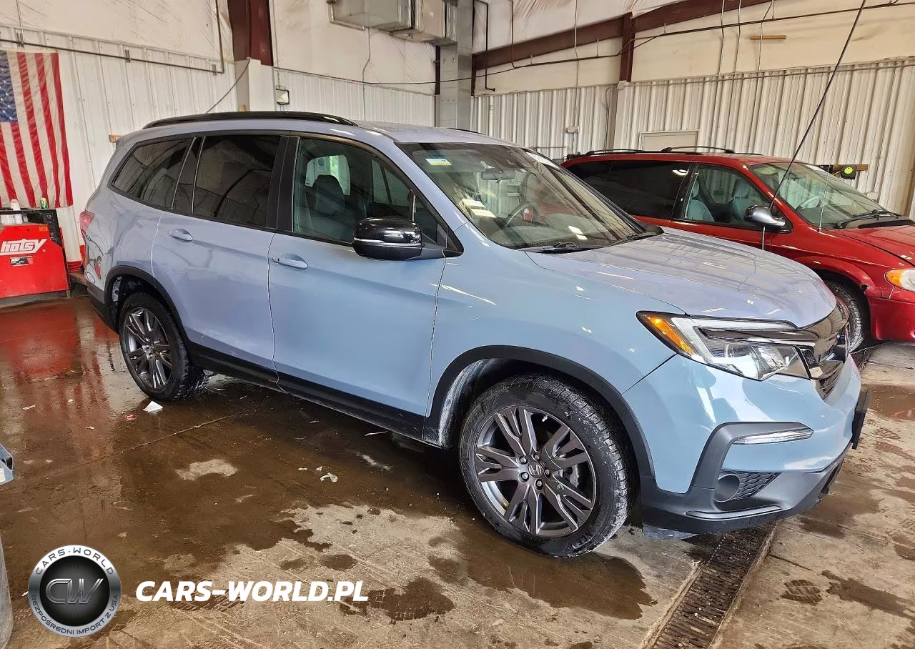 2022 Honda Pilot Sport VIN:5FNYF6H30NB018977 - 4