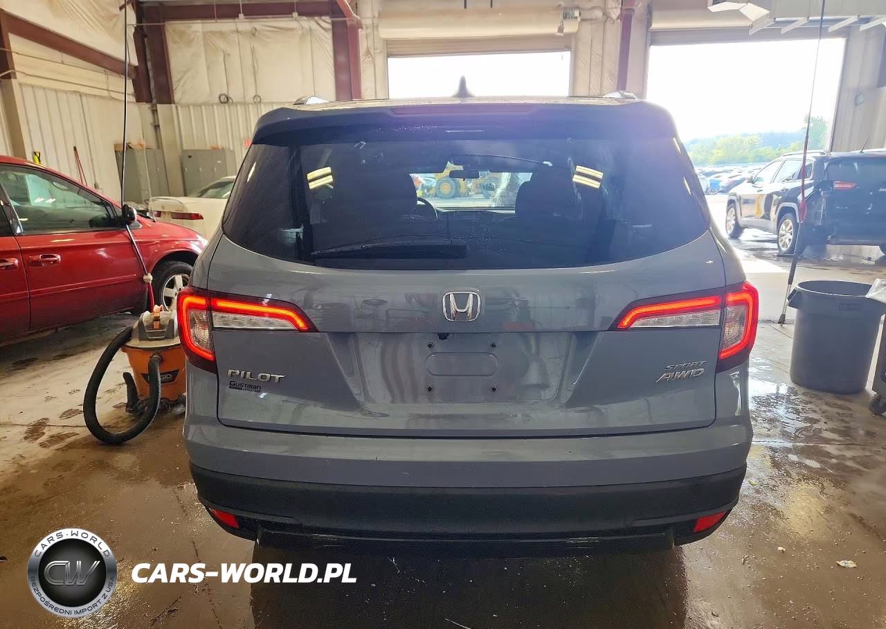 2022 Honda Pilot Sport VIN:5FNYF6H30NB018977 - 6