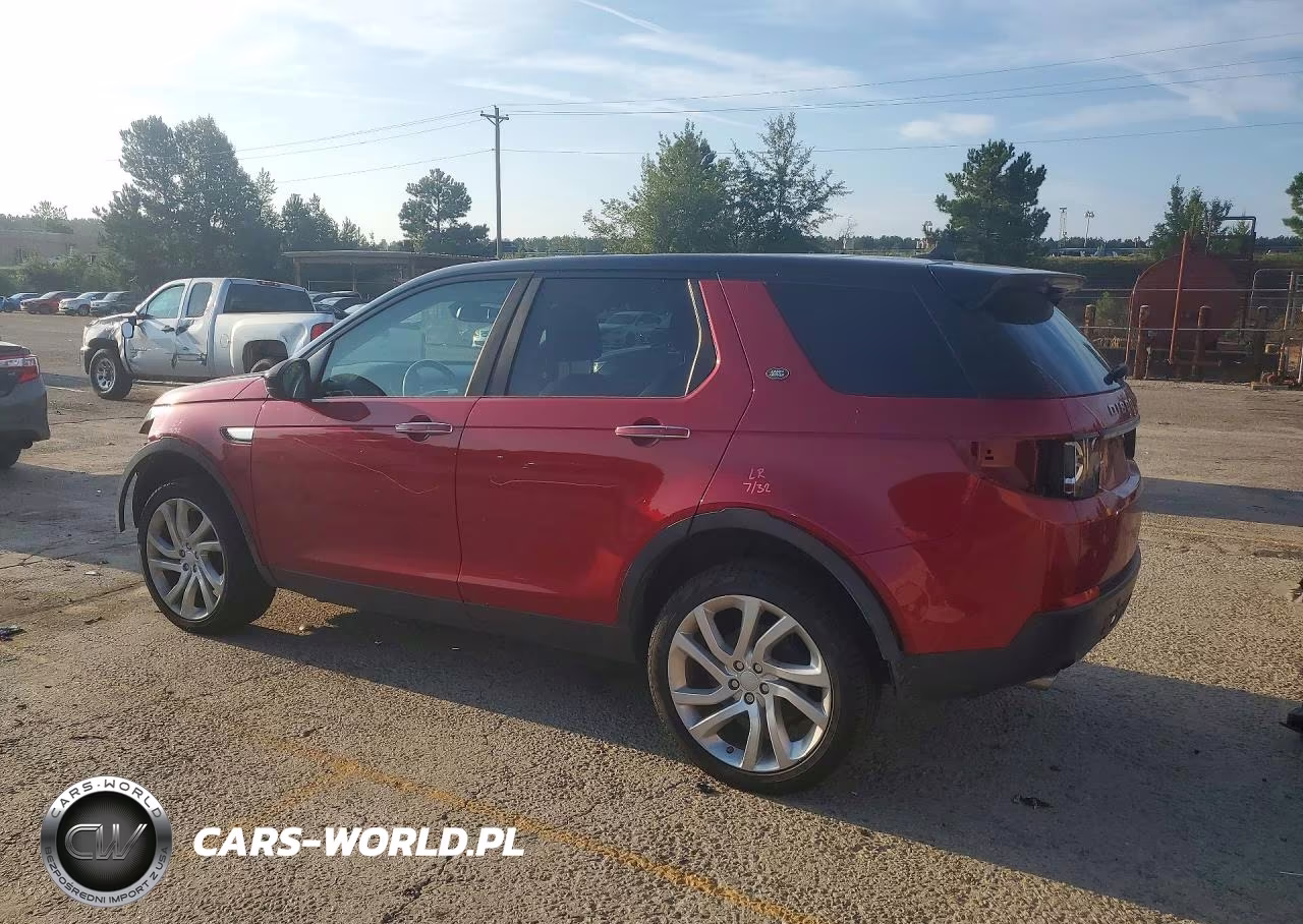 2016 Land Rover Discovery Sport Hse Luxury VIN:SALCT2BGXGH554564 - 2