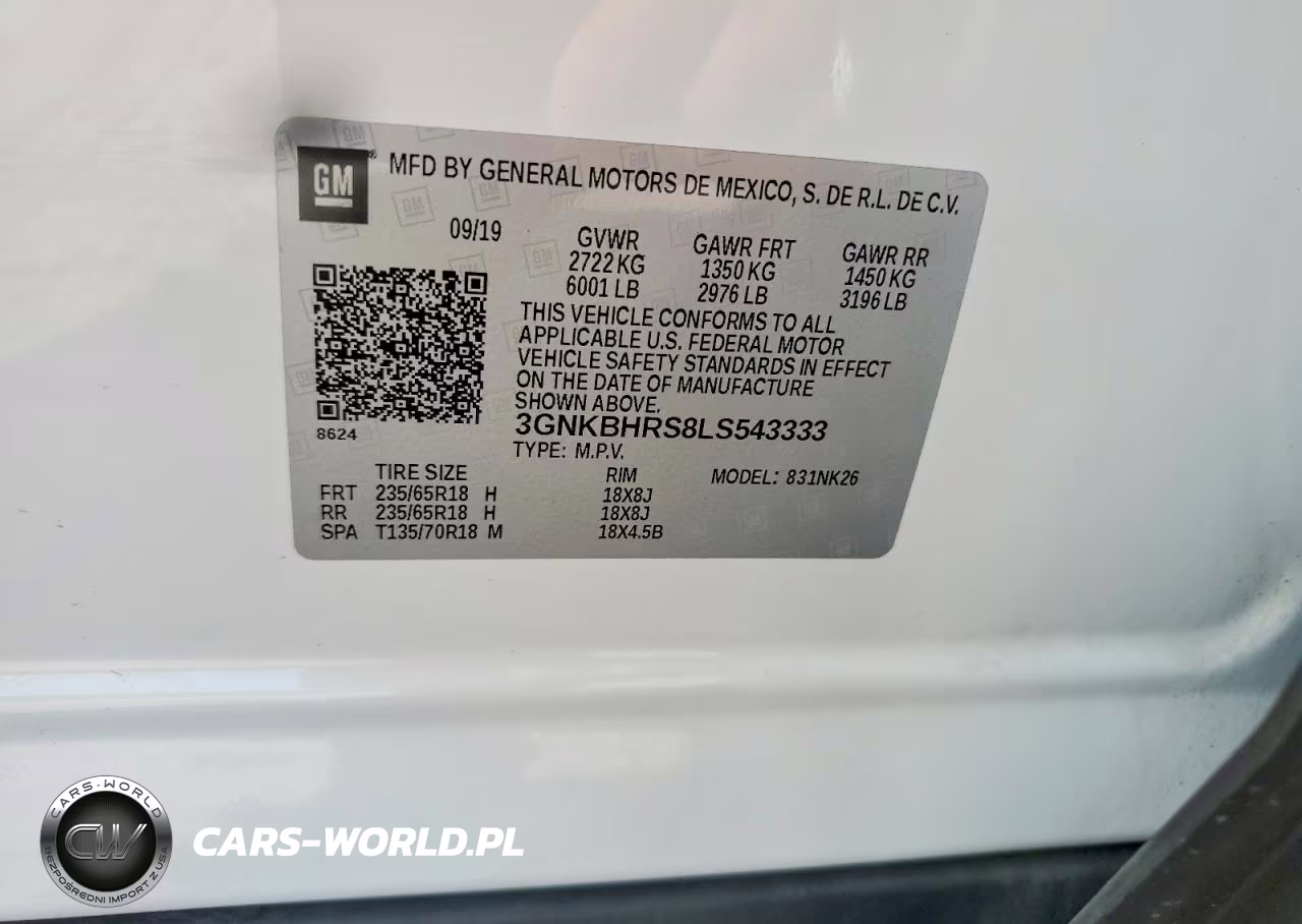 2020 Chevrolet Blazer 2Lt VIN:3GNKBHRS8LS543333 - 13