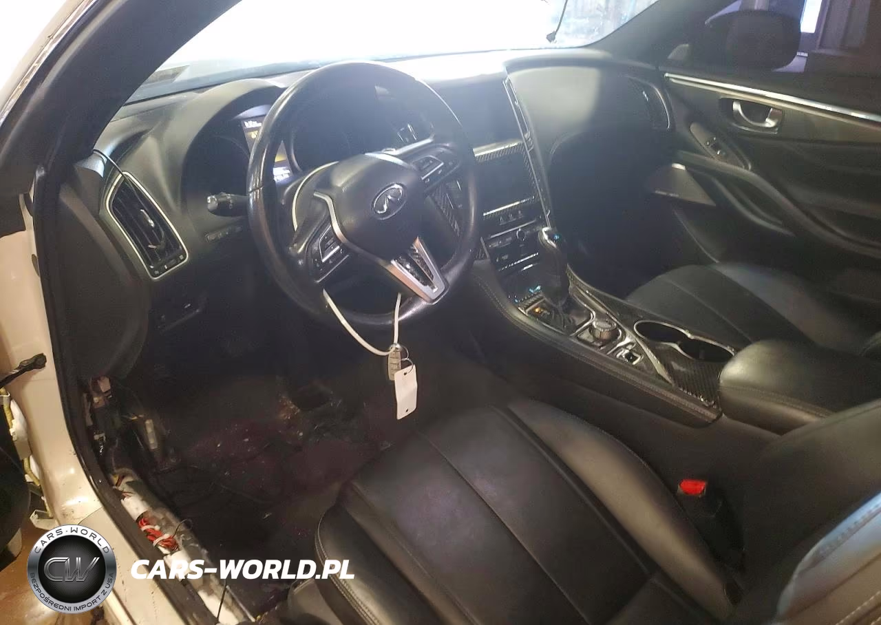 2018 Infiniti Q60 3.0T Luxe VIN:JN1EV7EL9JM390631 - 8