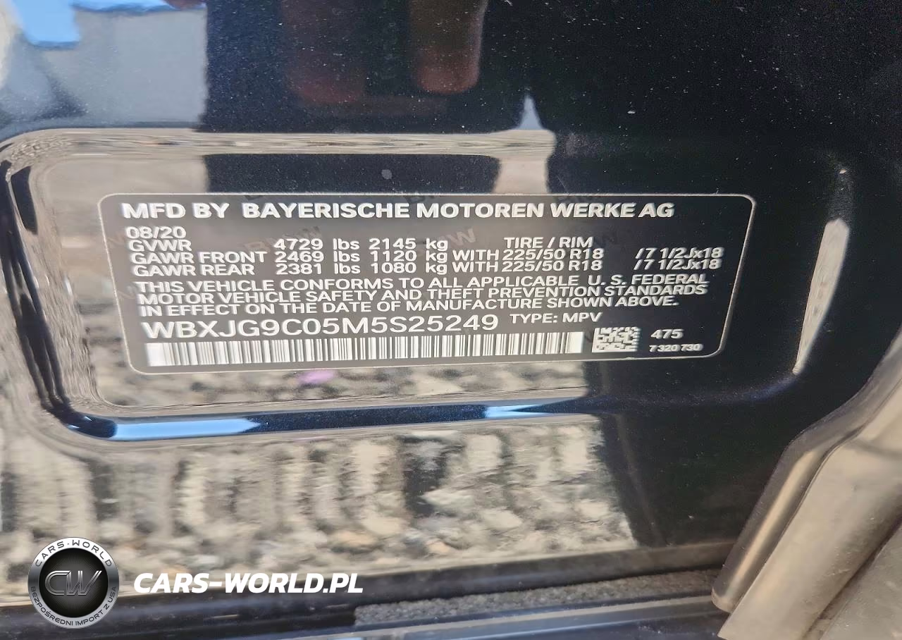 2021 BMW X1 xDrive28I VIN:WBXJG9C05M5S25249 - 14