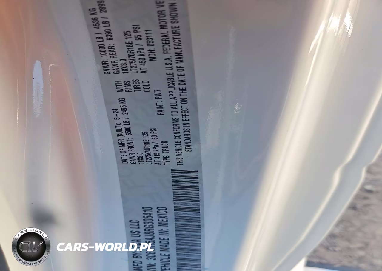 2024 Ram 2500 Tradesman VIN:3C6MR5AJ8RG306410 - 13