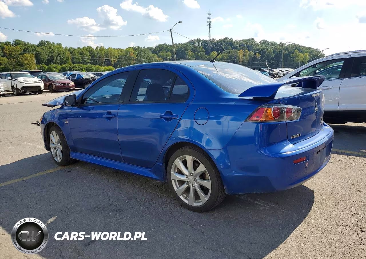 2012 Mitsubishi Lancer Gt VIN:JA32U8FW3CU028586 - 2