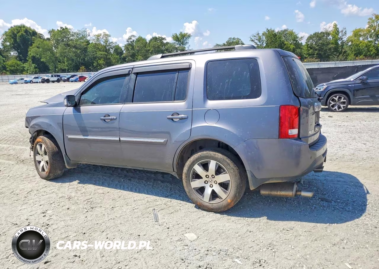 2015 Honda Pilot Touring VIN:5FNYF4H93FB070307 - 2