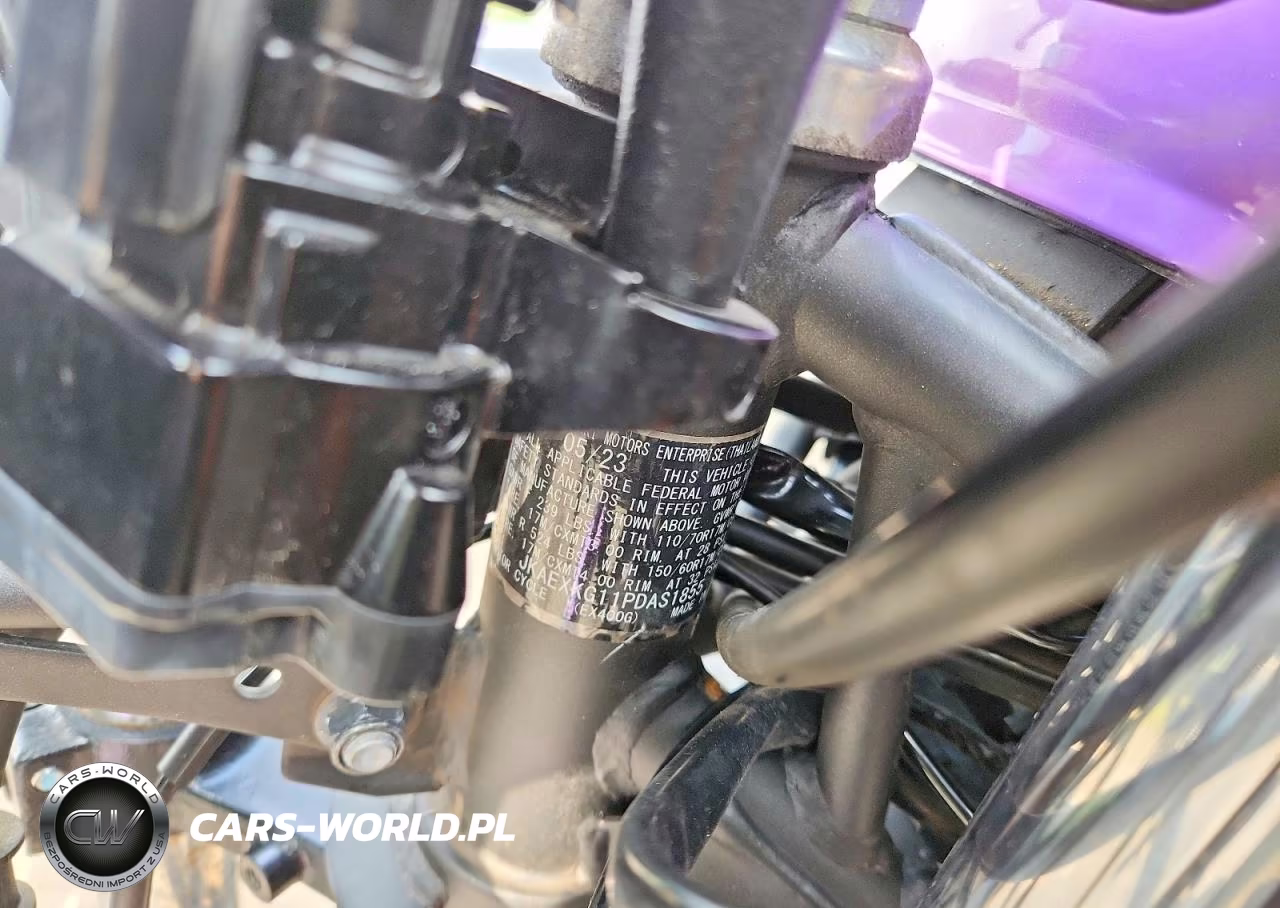 2023 Kawasaki Ex400 VIN:JKAEXKG11PDAS1855 - 10