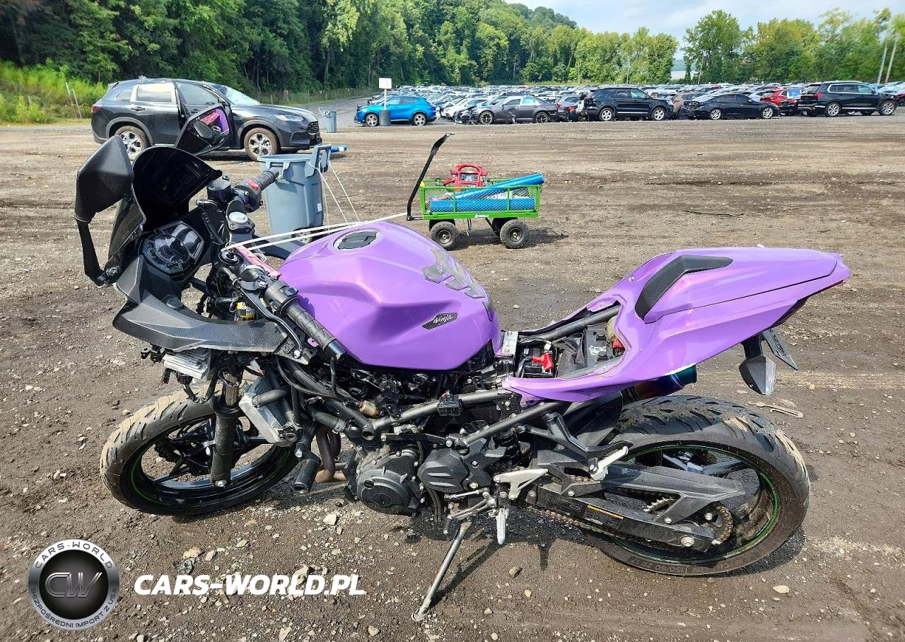2023 Kawasaki Ex400 VIN:JKAEXKG11PDAS1855 - 3