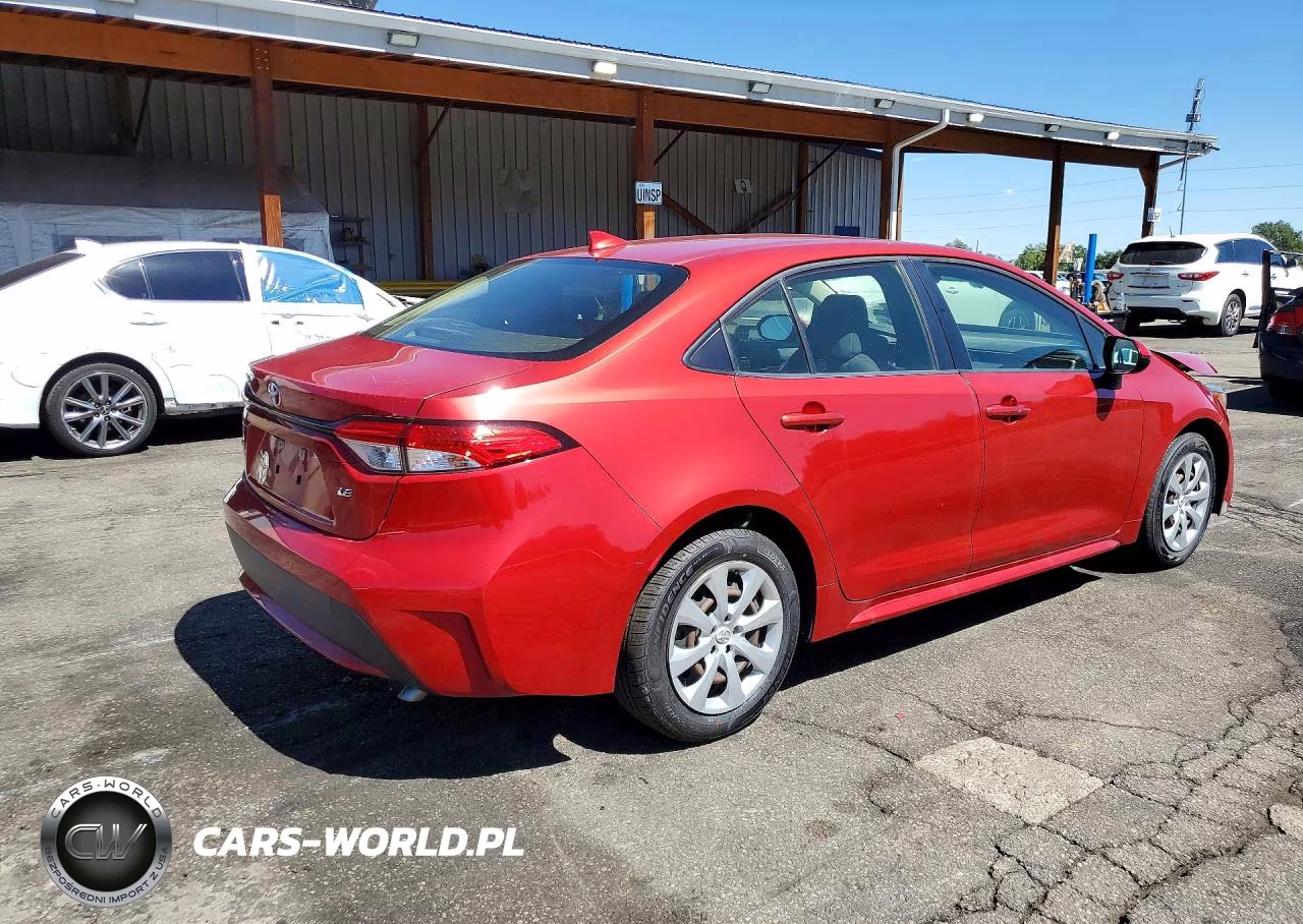 2020 Toyota Corolla Le VIN:JTDEPRAE9LJ040107 - 3
