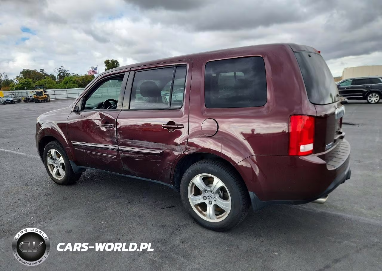 2015 Honda Pilot Exl VIN:5FNYF4H51FB059576 - 2