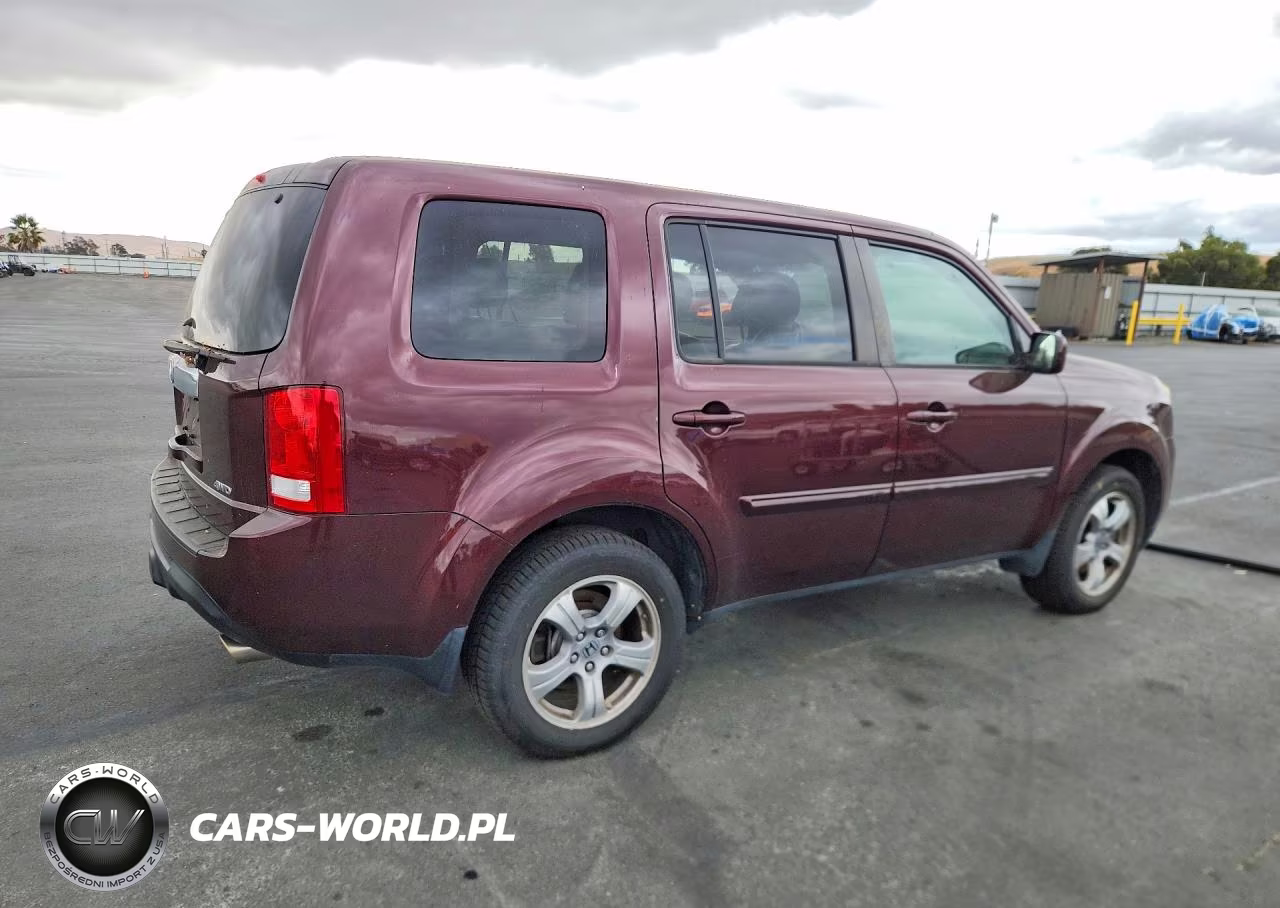 2015 Honda Pilot Exl VIN:5FNYF4H51FB059576 - 3
