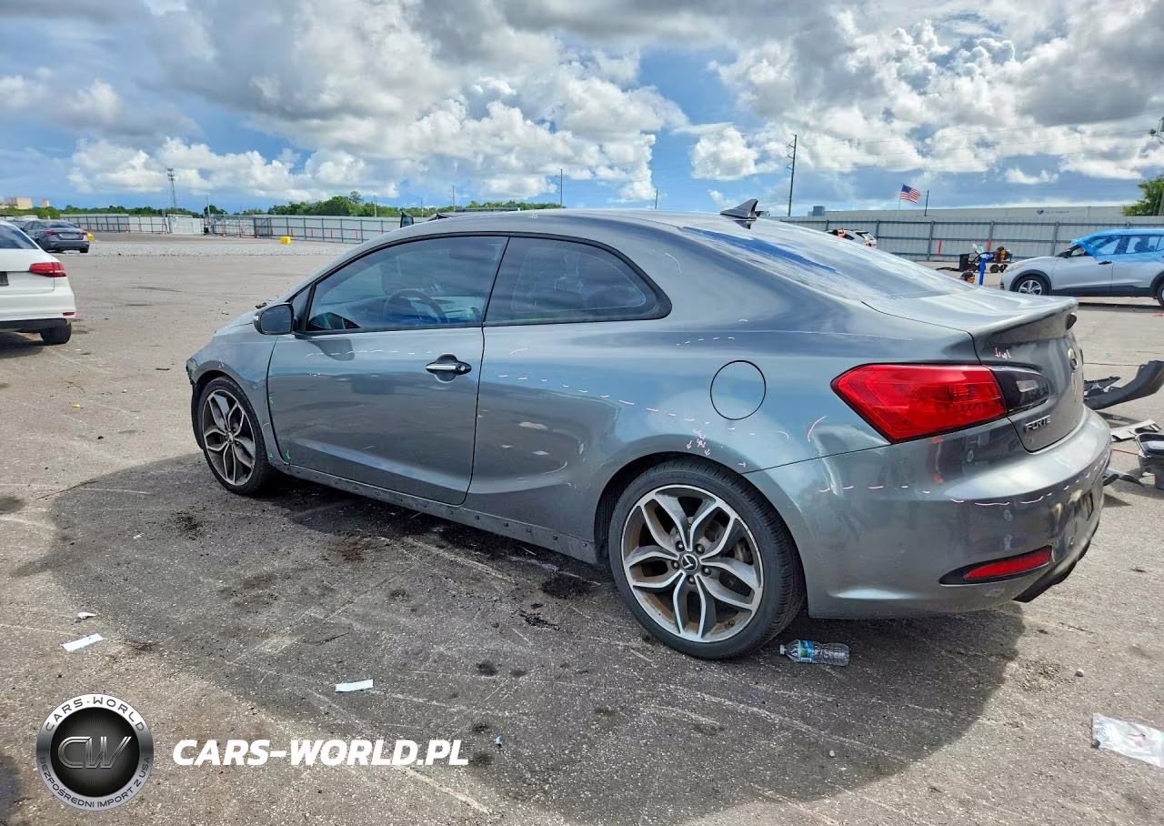 2015 Kia Forte Koup Sx VIN:KNAFZ6A33F5370895 - 2