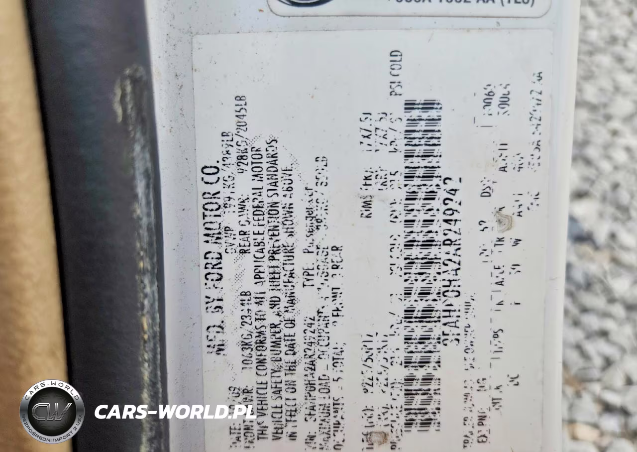 2010 Ford Fusion Se VIN:3FAHP0HA2AR249242 - 13