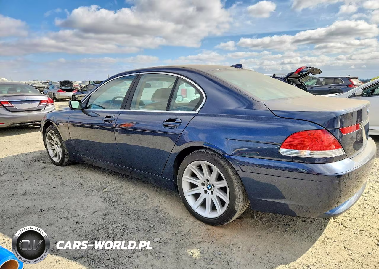 2002 BMW 745 I VIN:WBAGL63402DP50210 - 2
