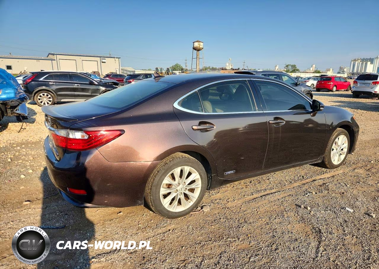 2013 Lexus Es 300H VIN:JTHBW1GGXD2023536 - 3