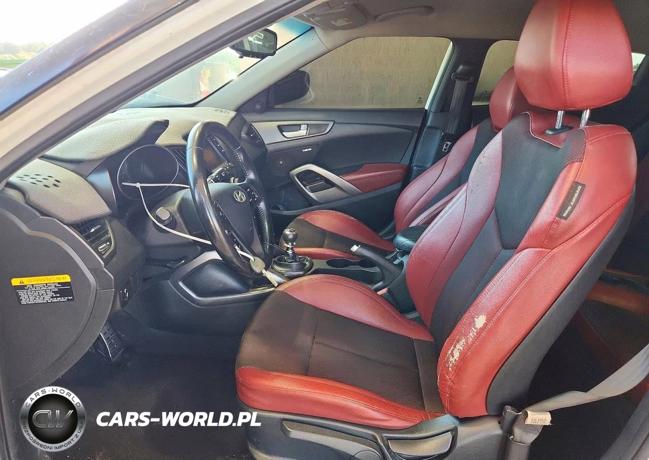 2014 Hyundai Veloster Turbo R-Spec VIN:KMHTC6AE7EU208034 - 7