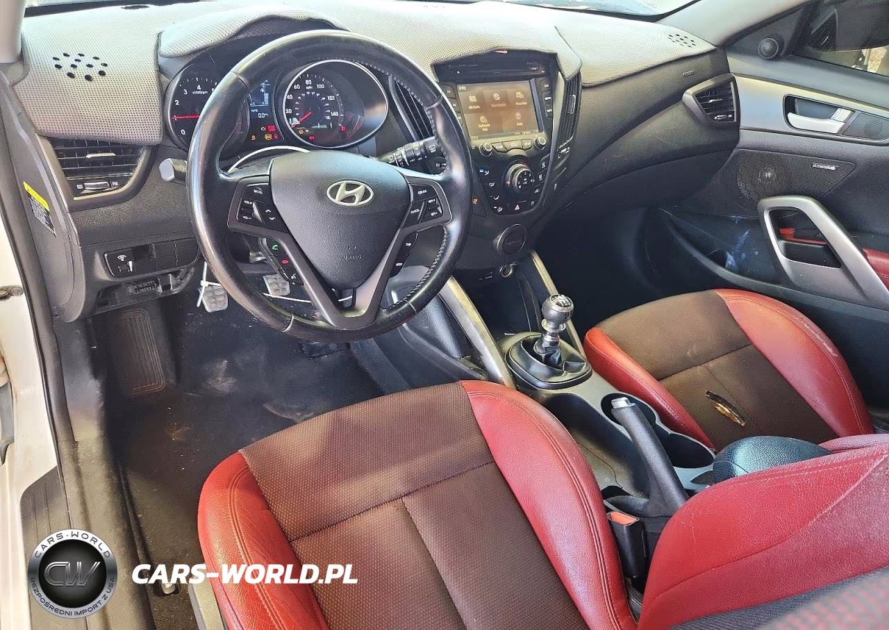 2014 Hyundai Veloster Turbo R-Spec VIN:KMHTC6AE7EU208034 - 8