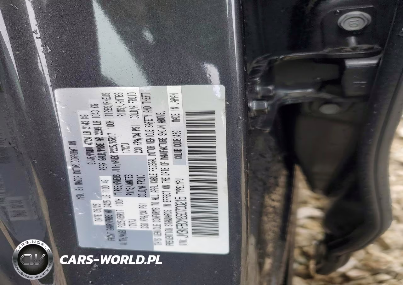 2025 Mazda Cx-5 Preferred VIN:JM3KFBCM8S0700215 - 14