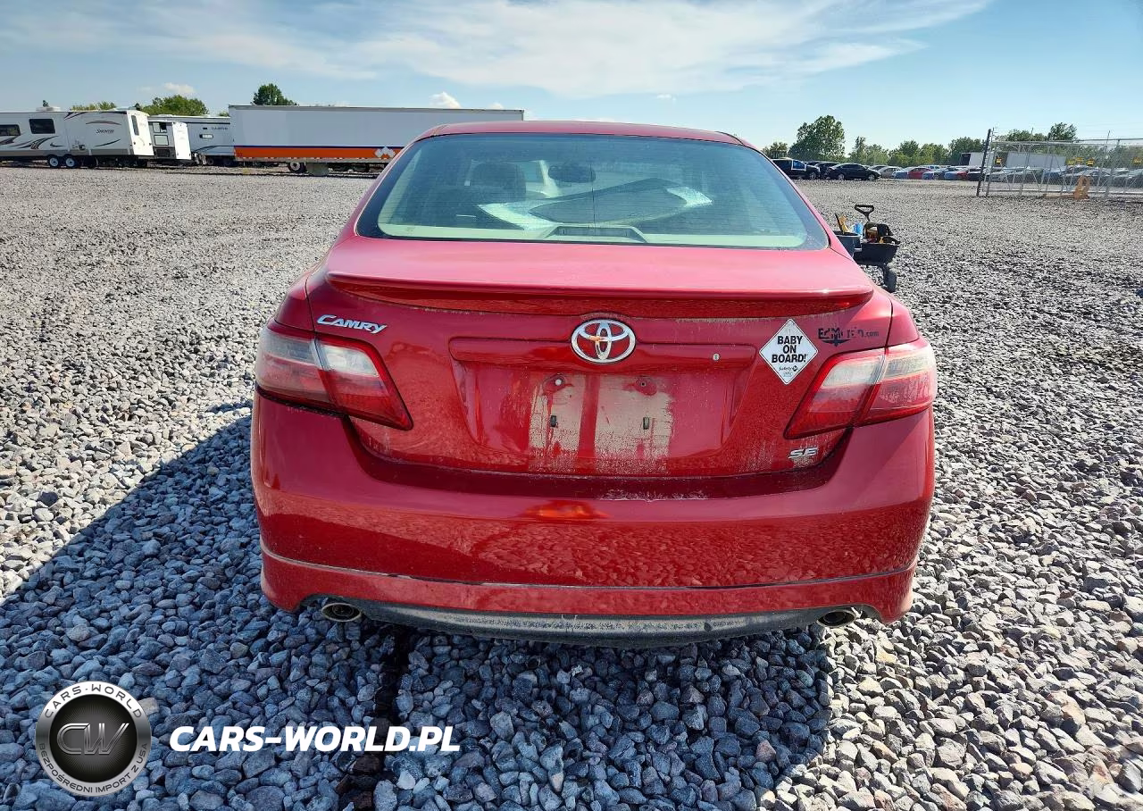 2007 Toyota Camry Se V6 VIN:4T1BK46K67U009982 - 6