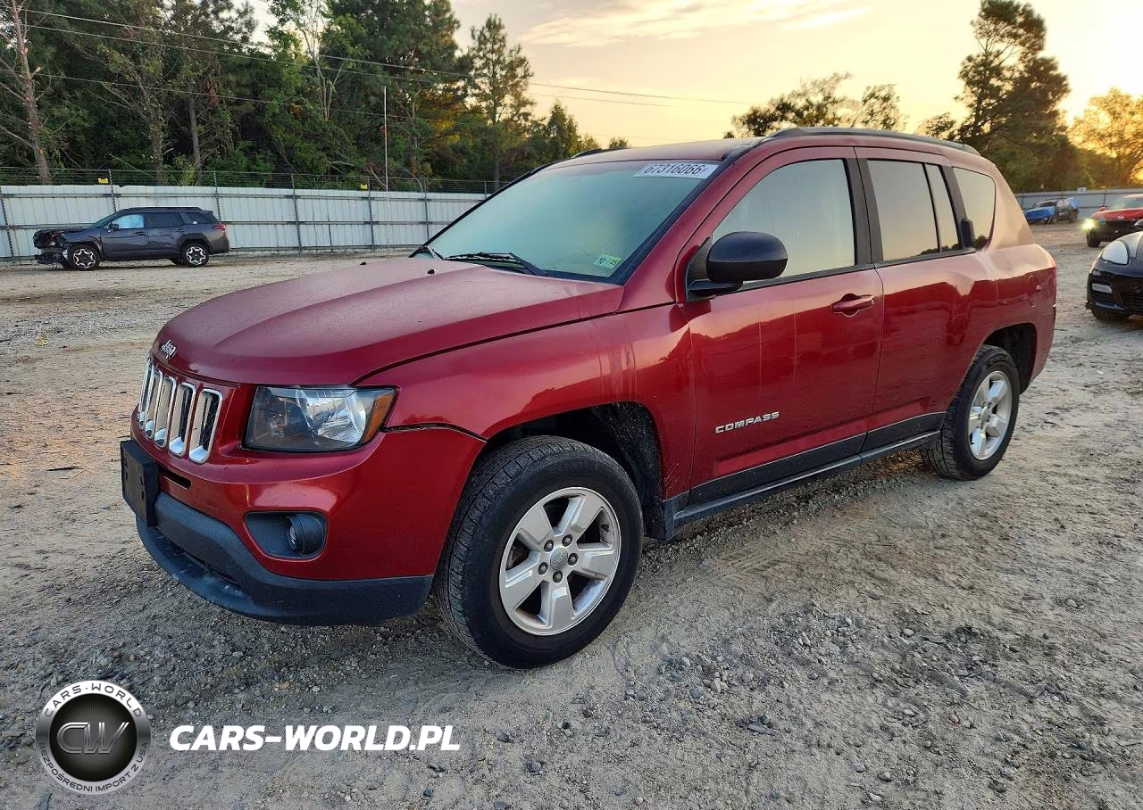 2015 Jeep Compass Sport VIN:1C4NJCBA3FD325785 - 1