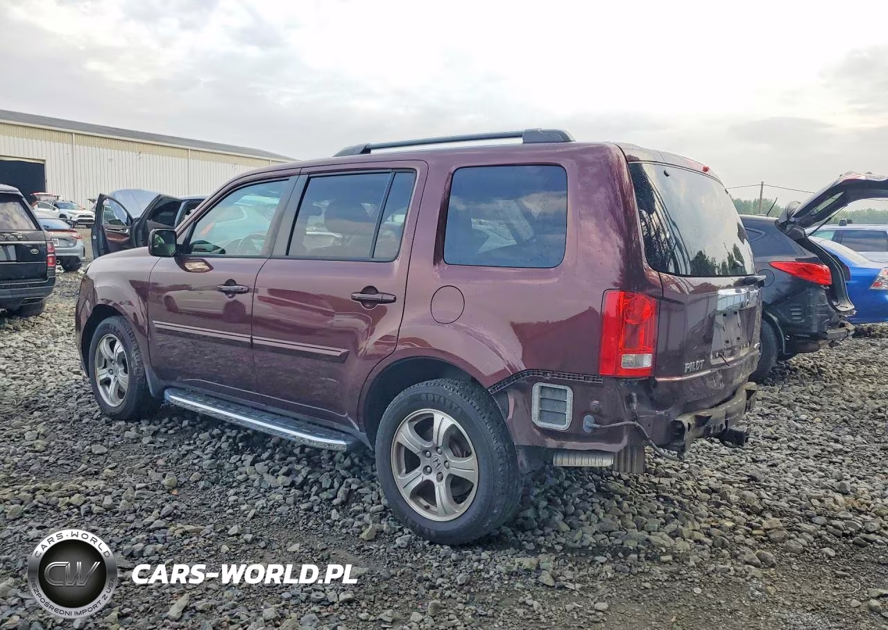 2013 Honda Pilot Exl VIN:5FNYF4H59DB064201 - 2