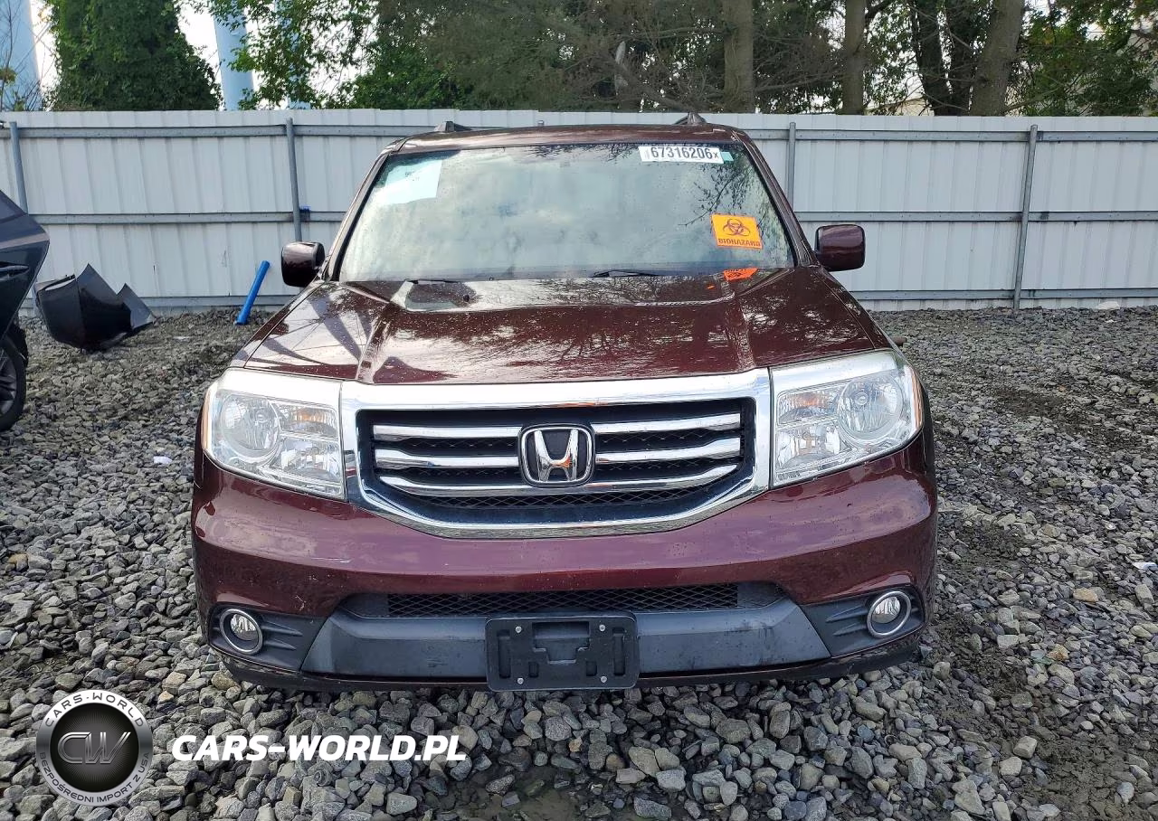 2013 Honda Pilot Exl VIN:5FNYF4H59DB064201 - 5