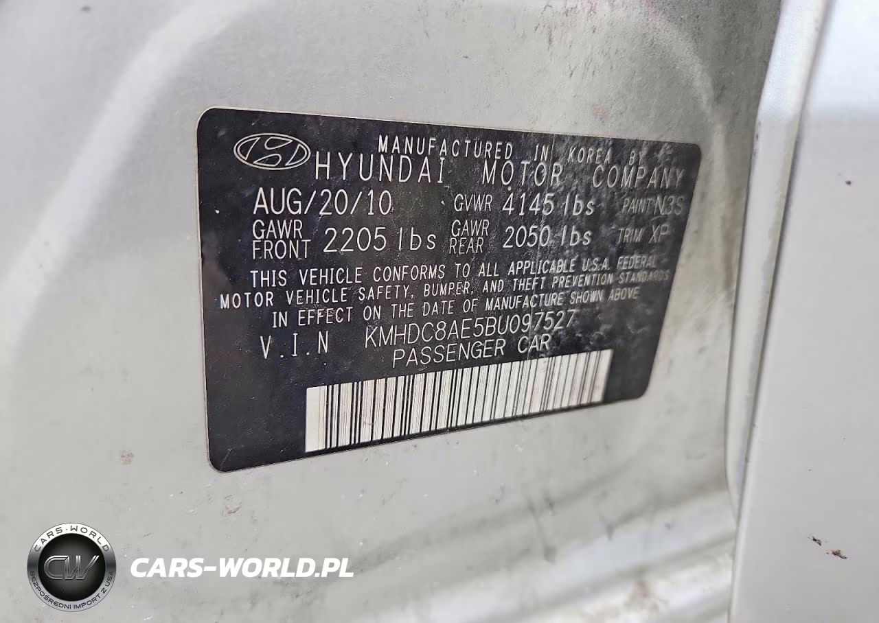 2011 Hyundai Elantra Touring Gls VIN:KMHDC8AE5BU097527 - 12