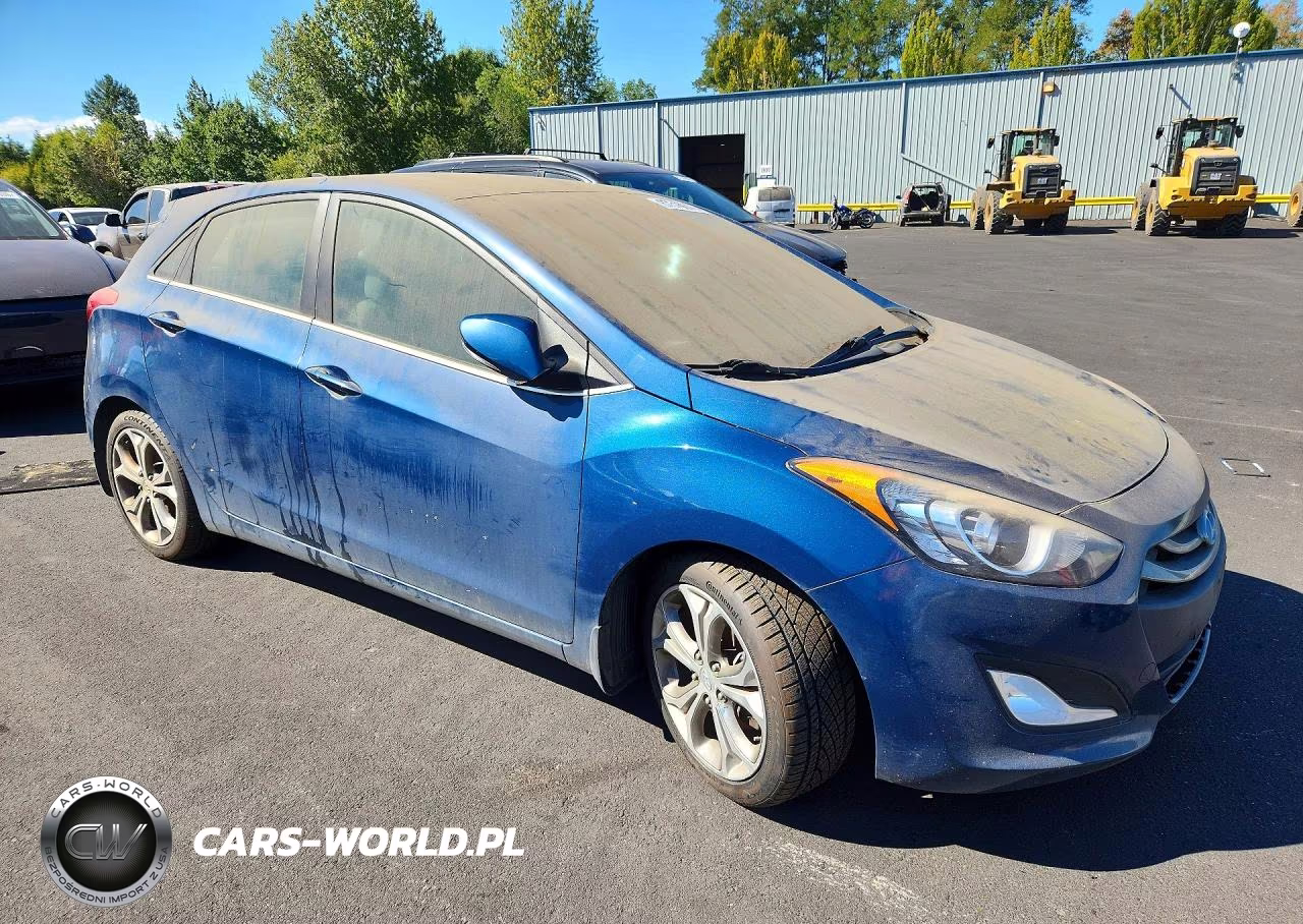 2015 Hyundai Elantra Gt Base VIN:KMHD35LH2FU241627 - 4
