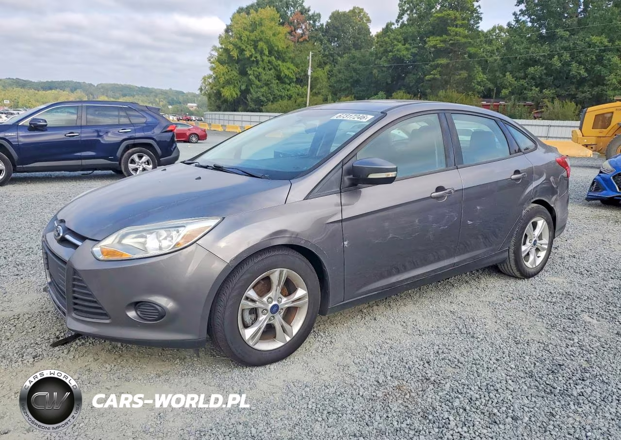 2014 Ford Focus Se VIN:1FADP3F21EL253220 - 1