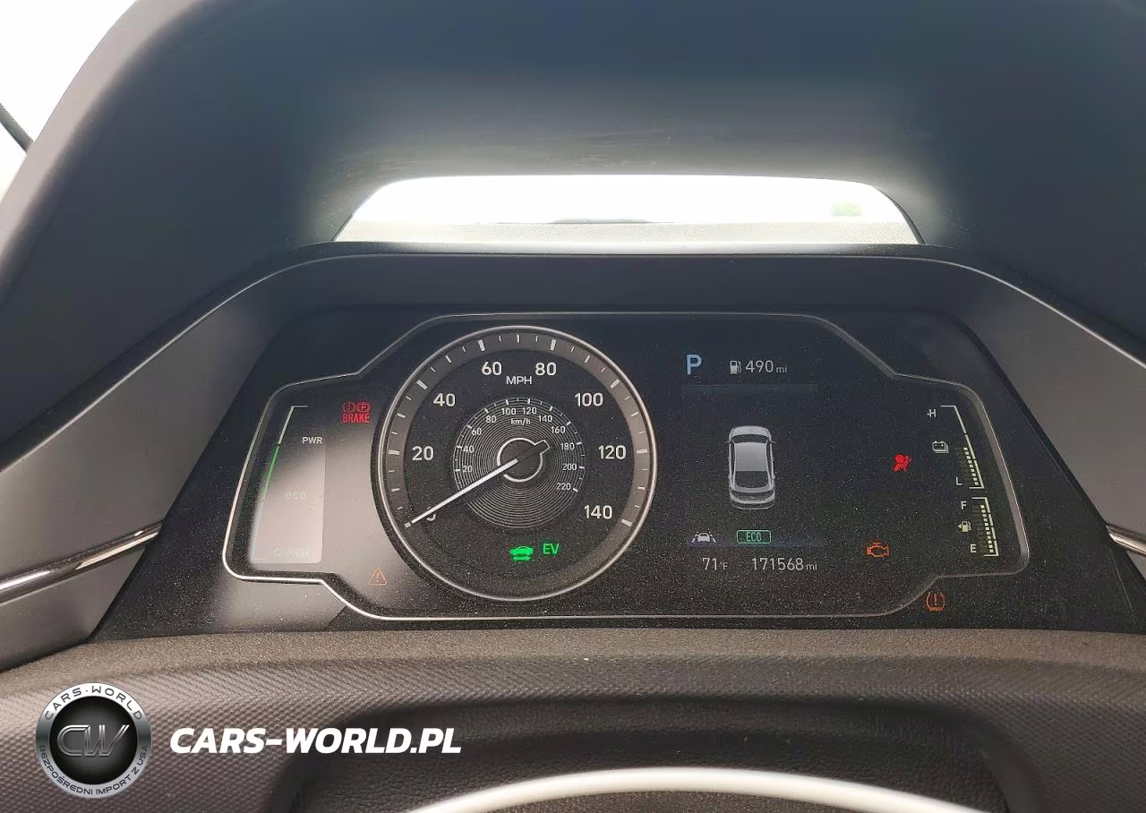 2021 Hyundai Ioniq Blue VIN:KMHC65LCXMU245901 - 9