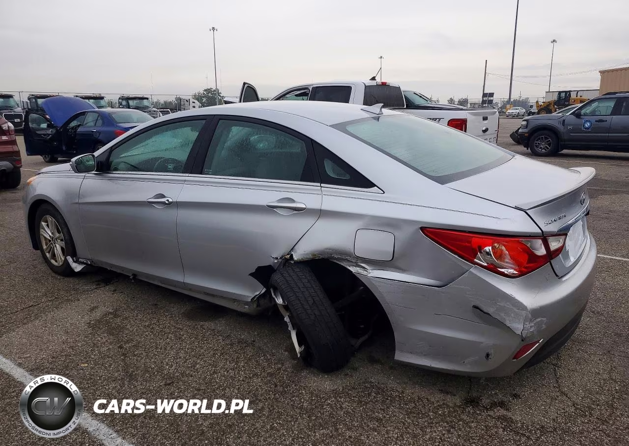 2014 Hyundai Sonata Gls VIN:5NPEB4AC7EH891172 - 2